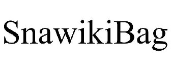 SNAWIKIBAG