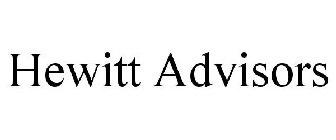 HEWITT ADVISORS