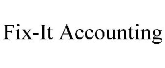 FIX-IT ACCOUNTING