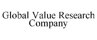 GLOBAL VALUE RESEARCH COMPANY