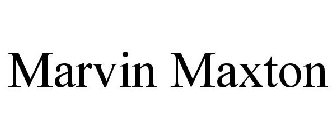 MARVIN MAXTON