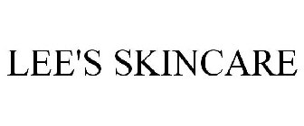 LEE'S SKINCARE