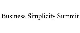 BUSINESS SIMPLICITY SUMMIT