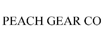 PEACH GEAR CO