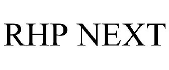 RHP NEXT