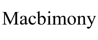 MACBIMONY