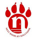 N NEXT DOOR K9 SOLUTIONS