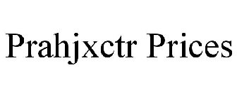PRAHJXCTR PRICES