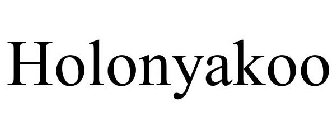 HOLONYAKOO