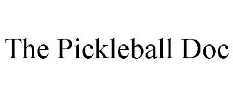 THE PICKLEBALL DOC