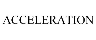 ACCELERATION