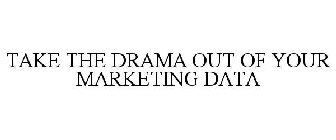 TAKE THE DRAMA OUT OF YOUR MARKETING DATA