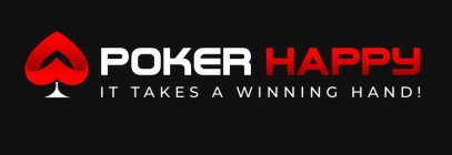 POKER HAPPY IT TAKES A WINNING HAND!