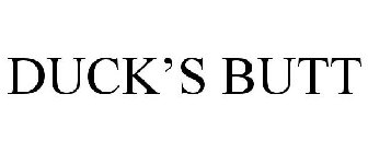 DUCK'S BUTT