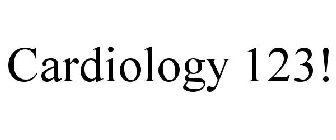 CARDIOLOGY 123!