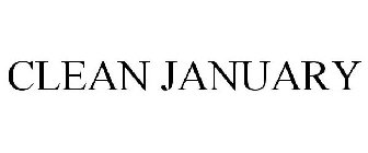 CLEAN JANUARY