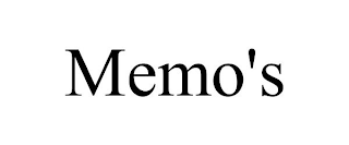 MEMO'S