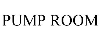 PUMP ROOM