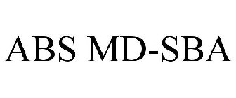 ABS MD-SBA