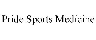 PRIDE SPORTS MEDICINE