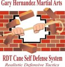 GARY HERNANDEZ MARTIAL ARTS RDT CANE SELF DEFENSE SYSTEM REALISTIC SELF DEFENSE TACTICS