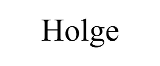 HOLGE
