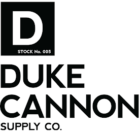 DUKE CANNON SUPPLY CO. D STOCK NO 005