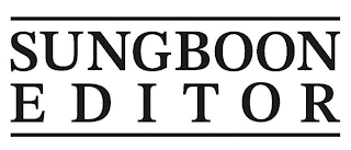 SUNGBOON EDITOR