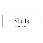 SHE IS CLOTHED.