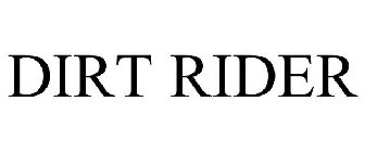 DIRT RIDER