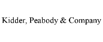 KIDDER, PEABODY & COMPANY