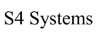 S4 SYSTEMS