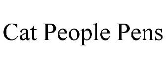 CAT PEOPLE PENS