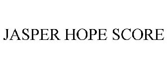 JASPER HOPE SCORE