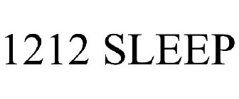 1212 SLEEP