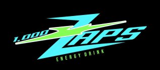 1,000 ZAPS ENERGY DRINK