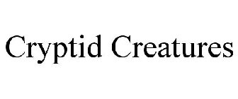 CRYPTID CREATURES