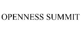 OPENNESS SUMMIT