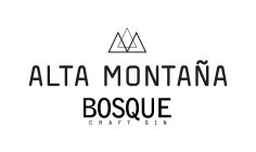 BOSQUE CRAFT GIN ALTA MONTAÑA