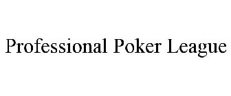 PROFESSIONAL POKER LEAGUE