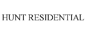 HUNT RESIDENTIAL