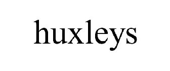 HUXLEYS