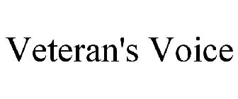 VETERAN'S VOICE