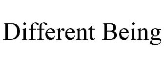 DIFFERENT BEING