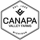 EST. 2022 CV CANAPA VALLEY FARMS MICHIGAN