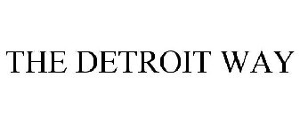 THE DETROIT WAY