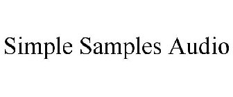 SIMPLE SAMPLES AUDIO