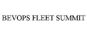 BEVOPS FLEET SUMMIT