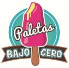 PALETAS BAJO CERO