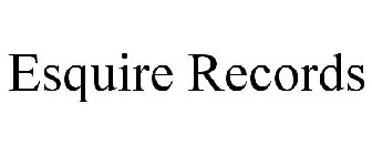 ESQUIRE RECORDS